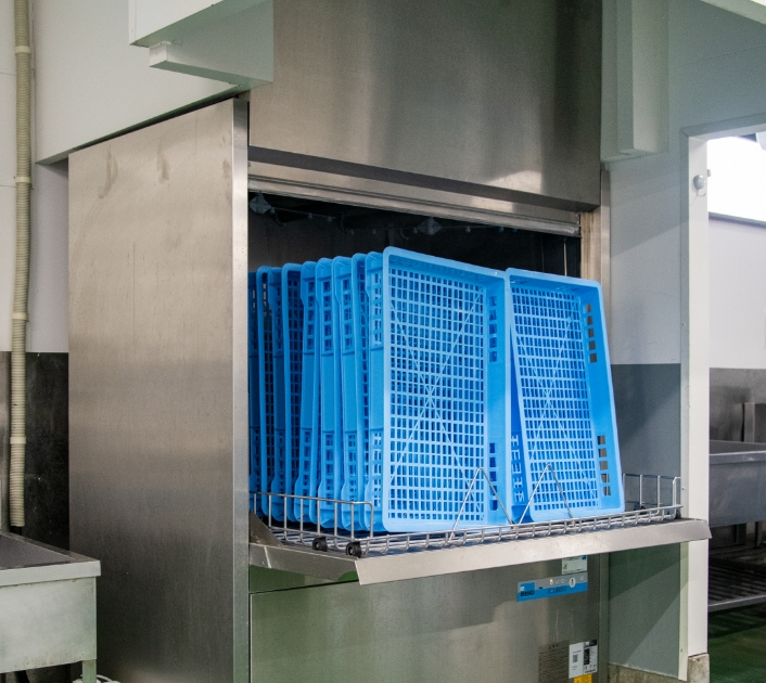 常に清潔な用具